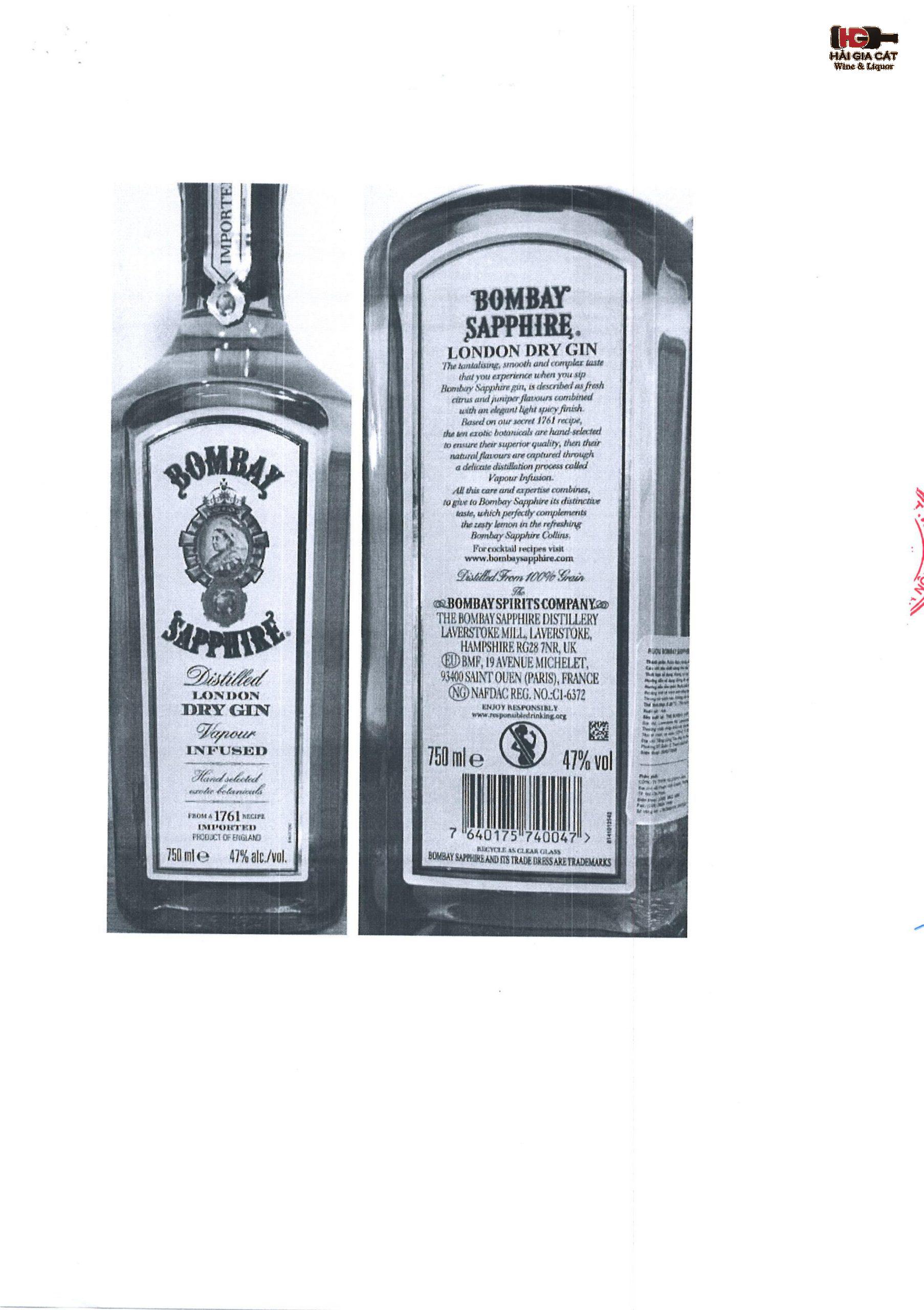 36. R╞░s╗uu Gin Lodon Bombay Sapphire h├¼nh s║unh 15 scaled