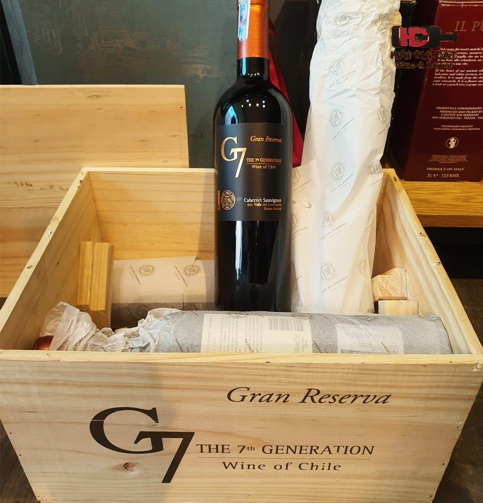 Rượu Vang Đỏ ( Chile ) G7 Gran Reserva
