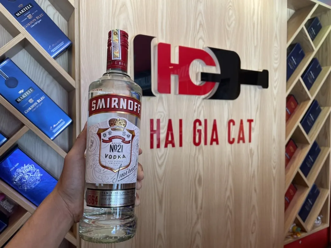 Giới thiệu rượu Vodka Smirnoff ở Hải Gia Cát