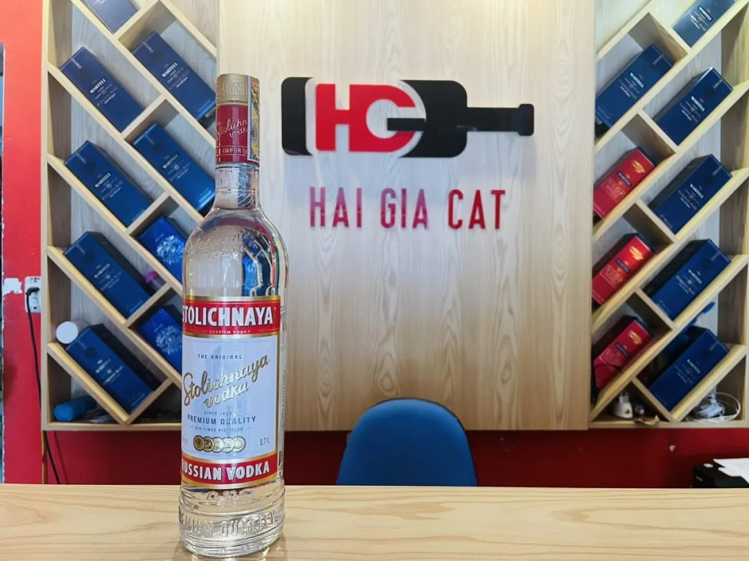 Giới thiệu rượu Vodka Stolichnaya