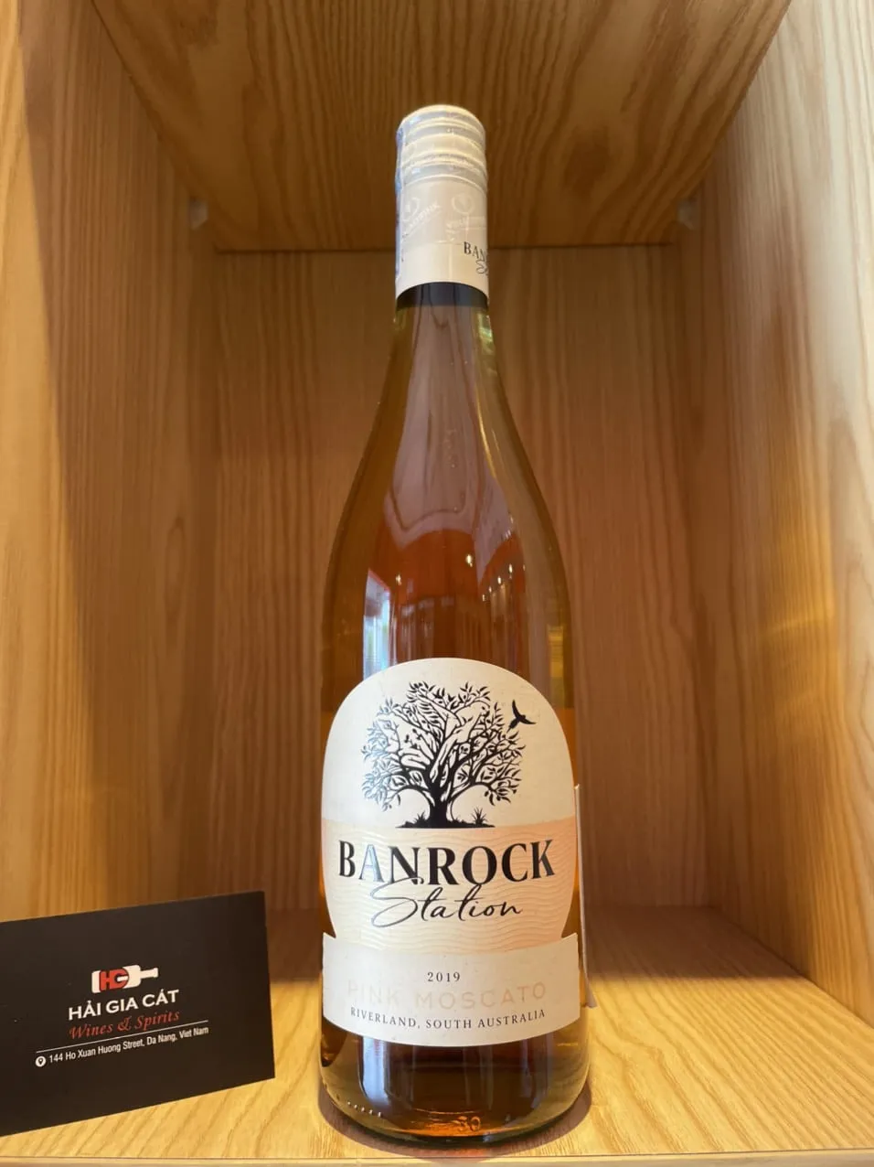 Rượu Vang Hồng ( Úc ) Banrock Pink Moscato