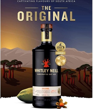 Rượu Whitley Neill Original Handcrafted Gin