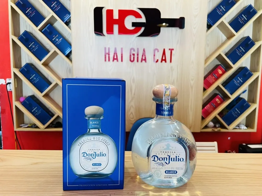 Rượu Tequila Don Julio Blanco chính hãng giá tốt ở Hải Gia Cát