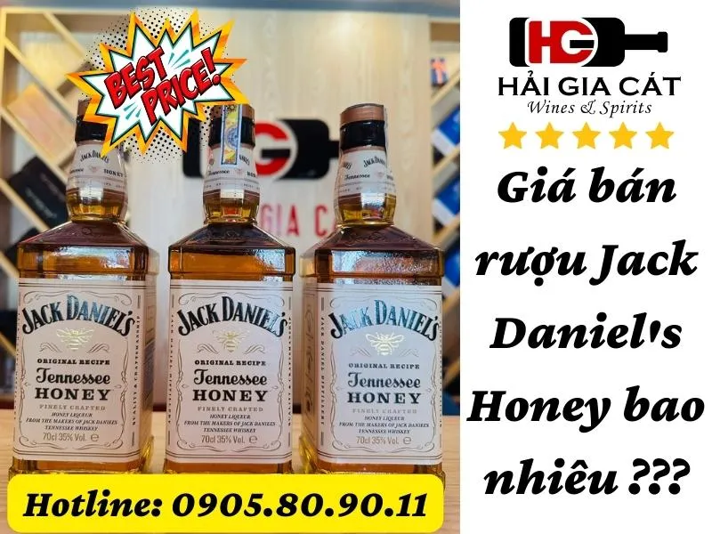 Giá bán rượu Jack Daniel's Honey bao nhiêu ???