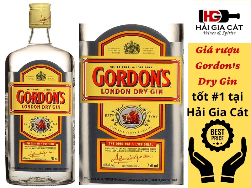 Giá rượu Gordon's Gin