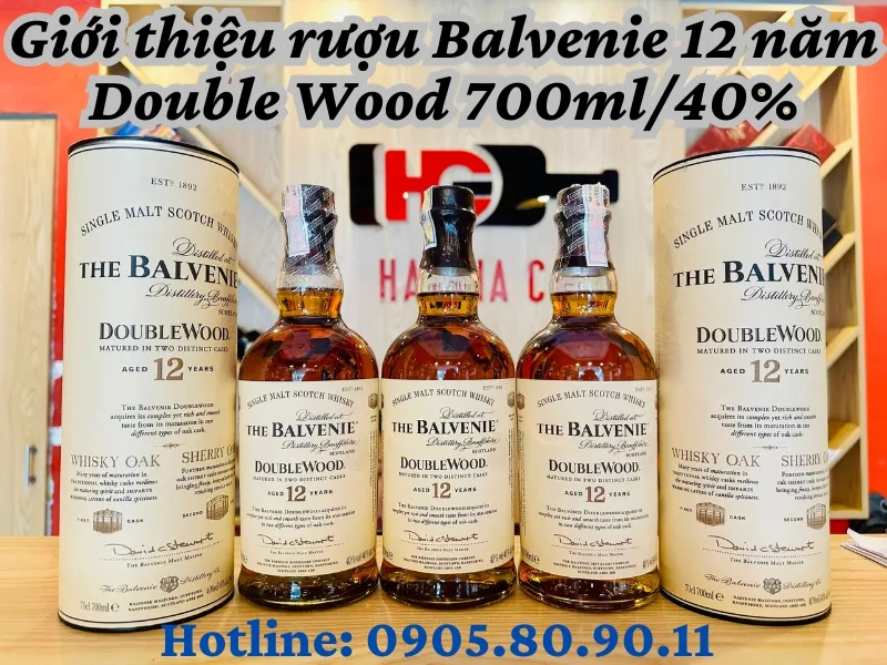 Giới thiệu về rượu Balvenie 12 năm Double Wood