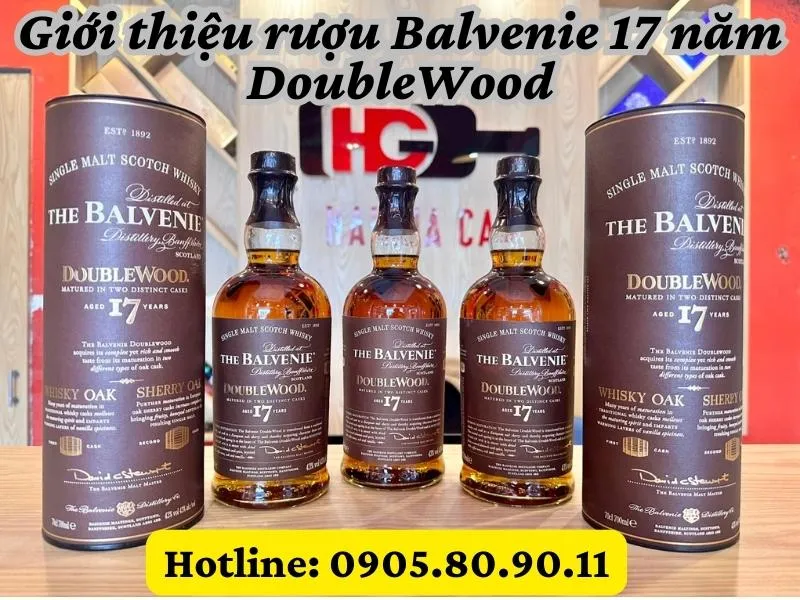 Giới thiệu Rượu Balvenie 17 năm DoubleWood: Hương vị tinh tế từ sự kết hợp hoàn hảo