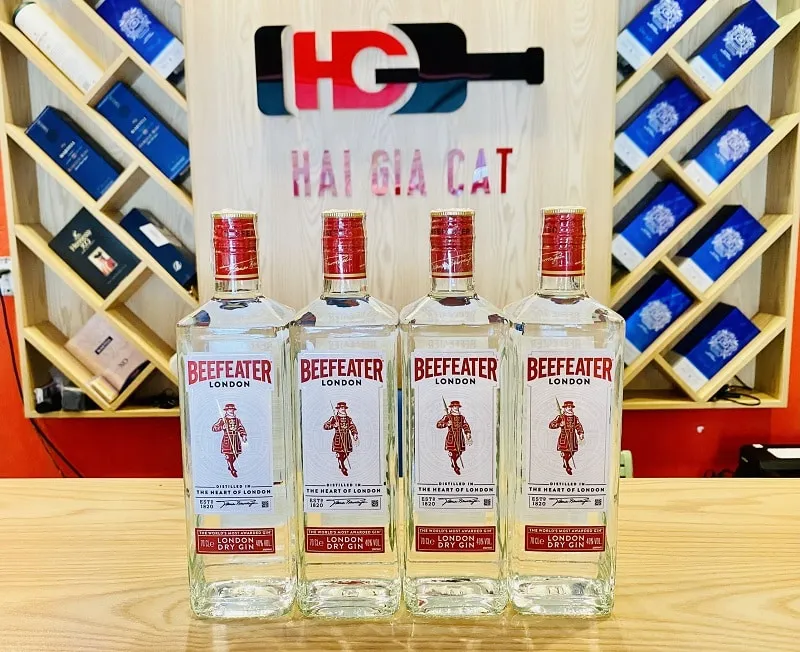 Giới thiệu rượu Beefeater London Dry Gin