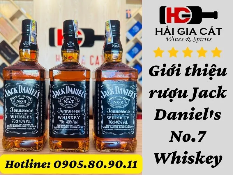Giới thiệu Rượu Jack Daniel's No7