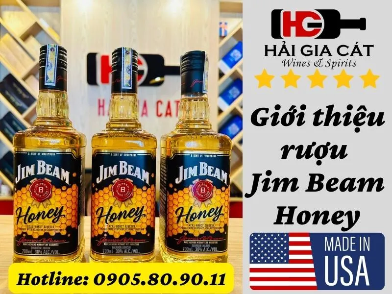 Giới thiệu rượu Jim Beam Honey