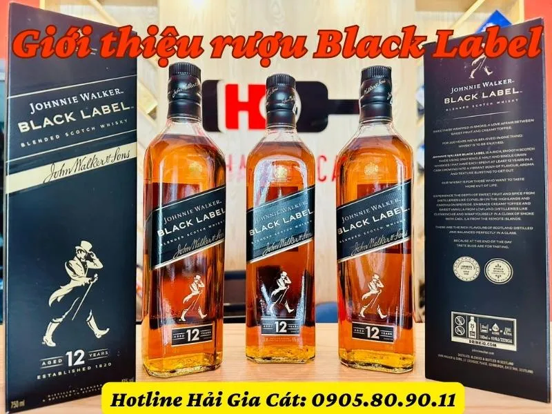 Giới thiệu rượu Johnnie Walker Black Label