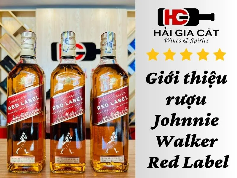 Giới thiệu rượu Johnnie-Walker Red Label