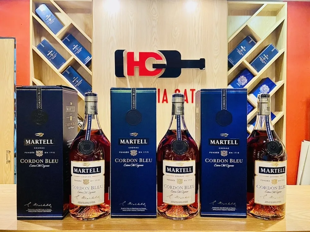 Giới thiệu Rượu Martell Cordon Bleu 1lit