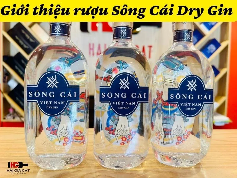 Giới thiệu rượu Sông Cái Dry Gin