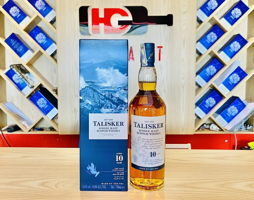 Giới thiệu rượu Talisker 10 Năm