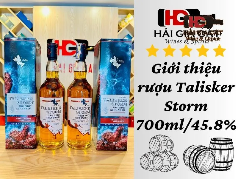 Giới thiệu rượu Talisker Storm