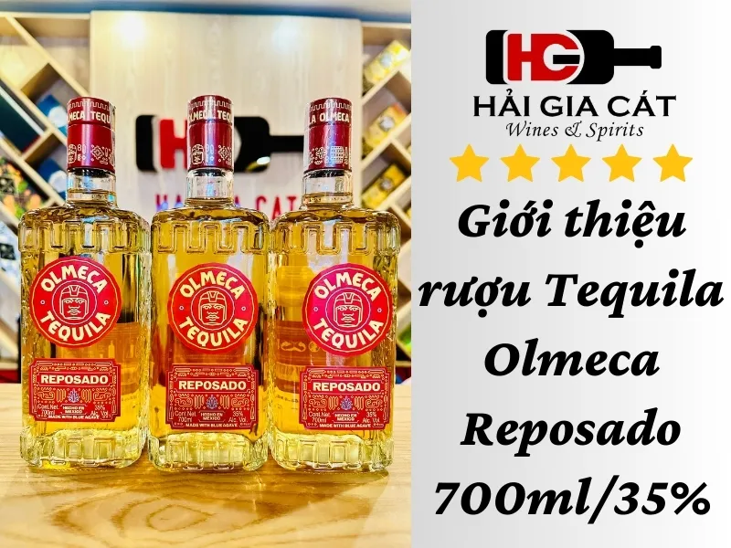 Giới thiệu rượu Tequila Olmeca Reposado tại HGC