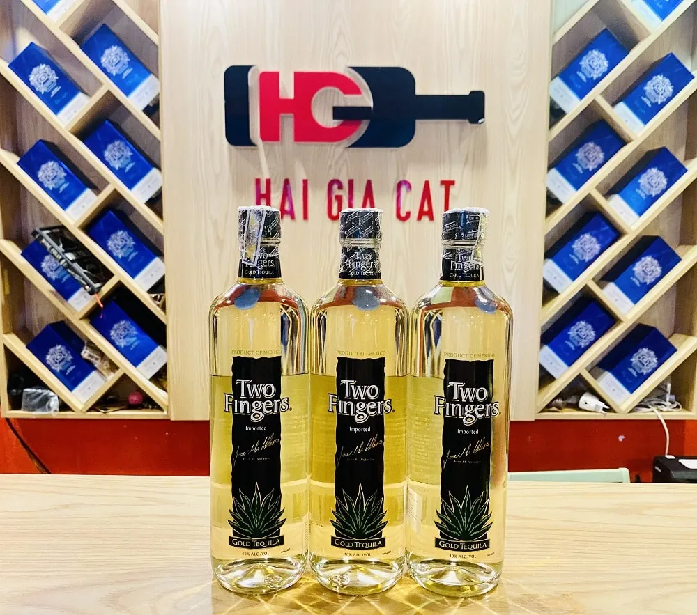 Giới thiệu rượu Two Fingers Gold Tequila