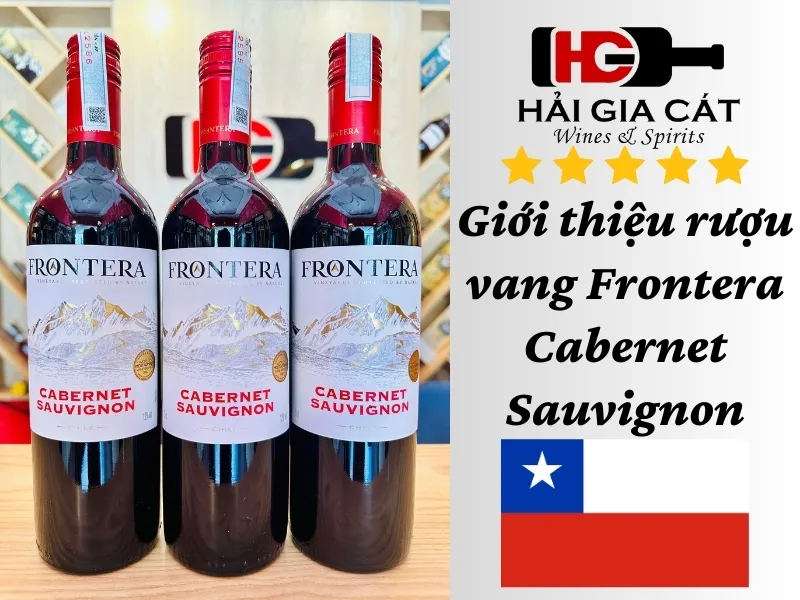 Giới thiệu rượu Vang Đỏ Frontera Cabernet Sauvignon