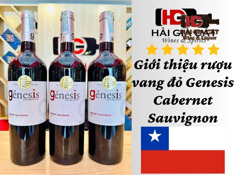 Giới thiệu rượu vang đỏ Genesis Cabernet Sauvignon