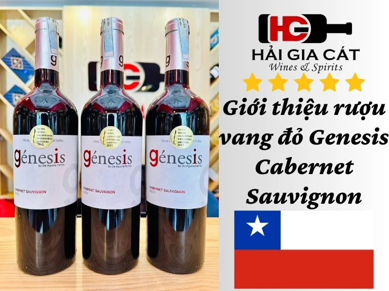 Giới thiệu rượu vang đỏ Genesis Cabernet Sauvignon