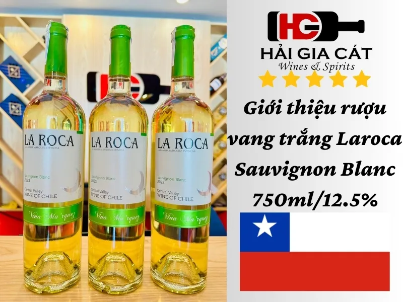 Giới thiệu rượu vang trắng Laroca Sauvignon Blanc
