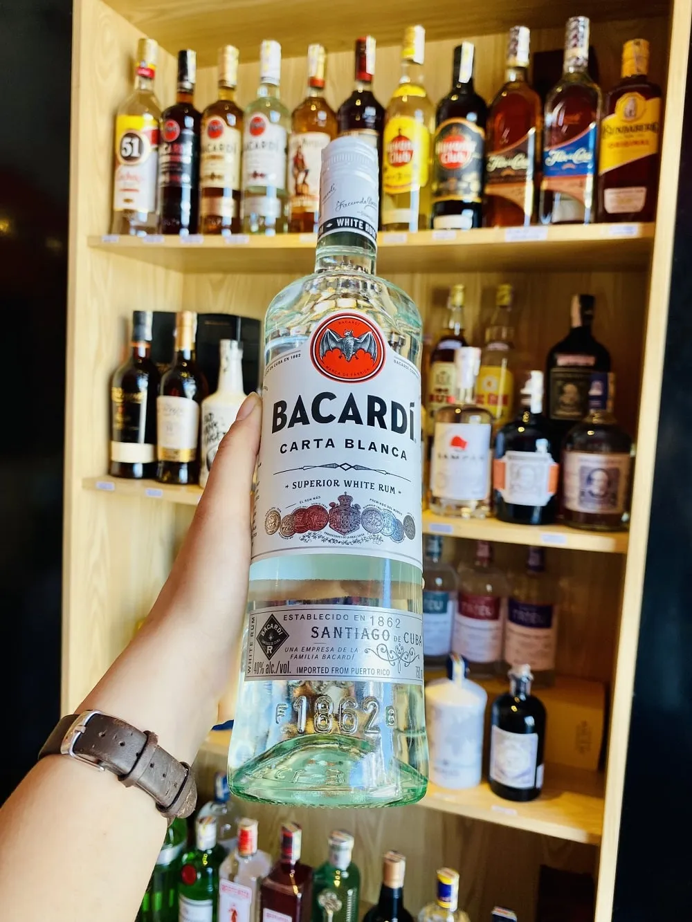 Mua rượu Bacardi trắng ở Đà Nẵng tại Hải Gia Cát