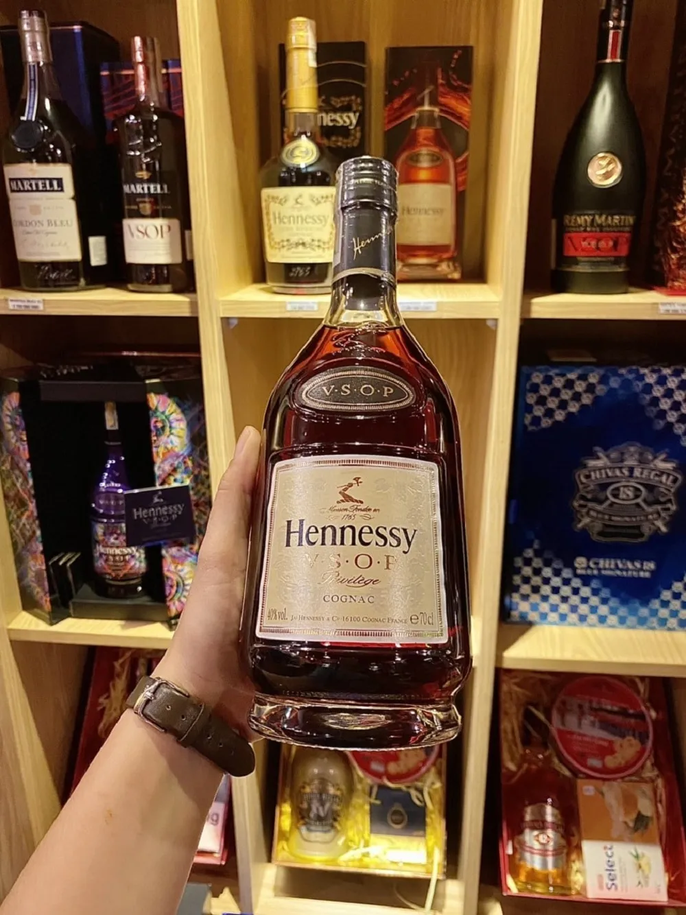 Mua rượu Hennessy VSOP giá tốt ở Đà Nẵng tại Hải Gia Cát