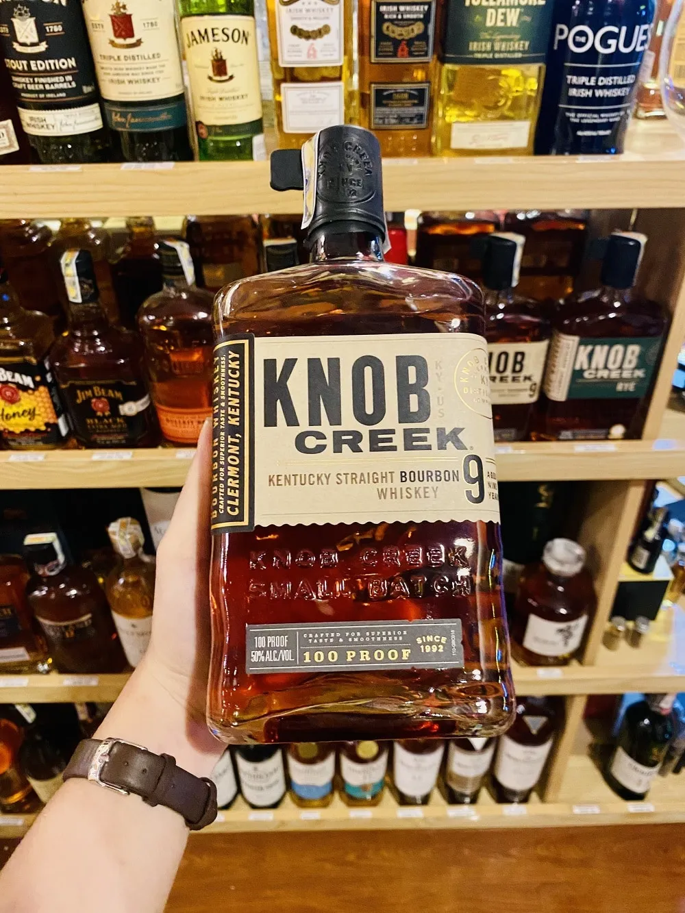 Mua rượu Knob Creek Kentucky Straight Bourbon Whiskey ở Đà Nẵng tại Hải Gia Cát