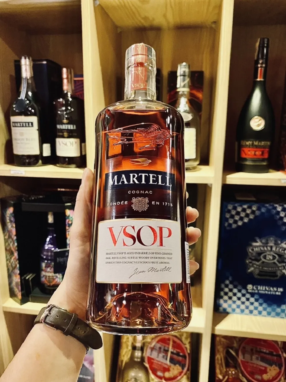 mua Rượu Martell VSOP Red Barrel giá tốt ở Đà Nẵng tại Hải Gia Cát