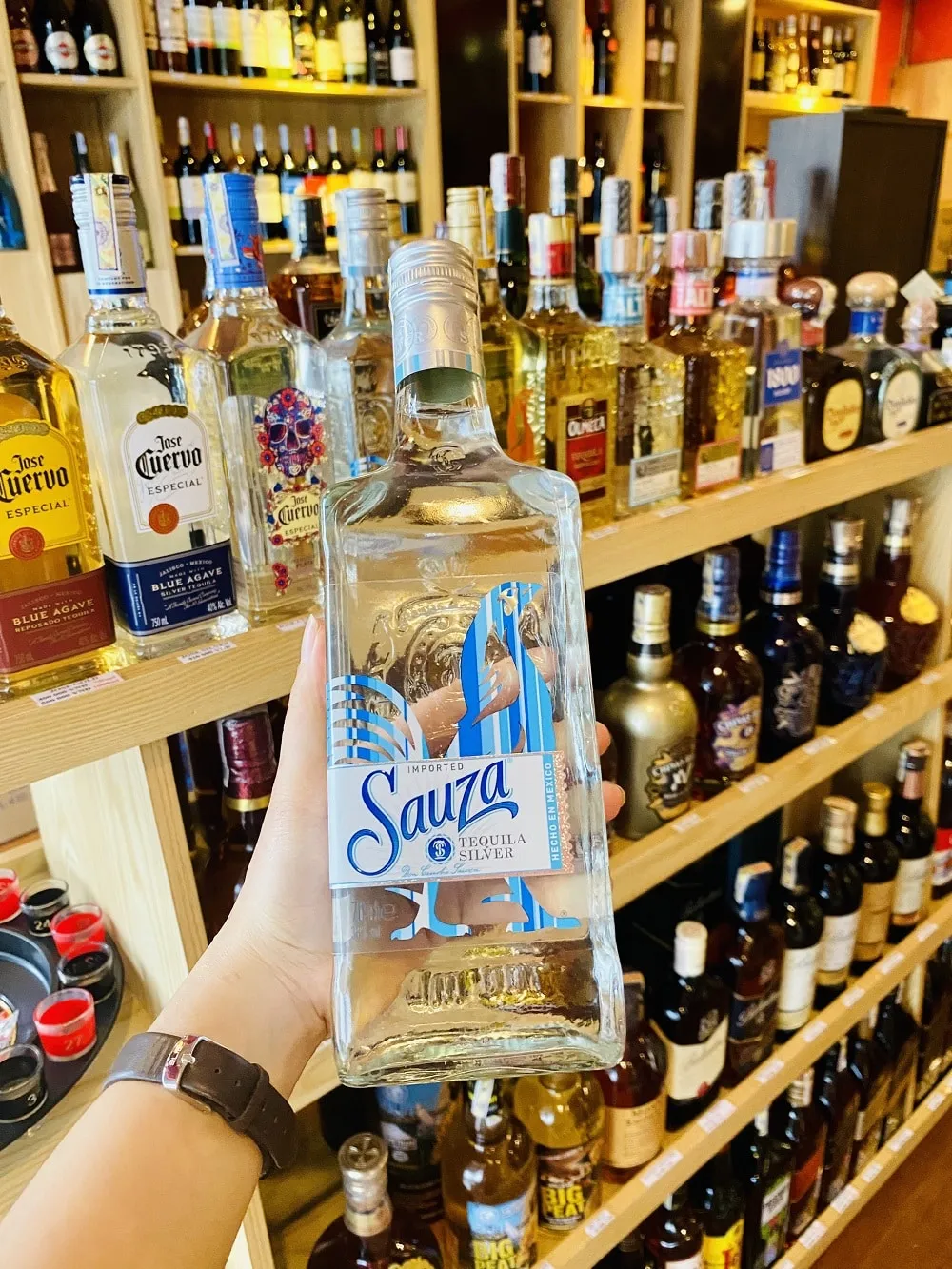 Mua rượu Tequila Sauza Silver ở Đà Nẵng tại Hải Gia Cát