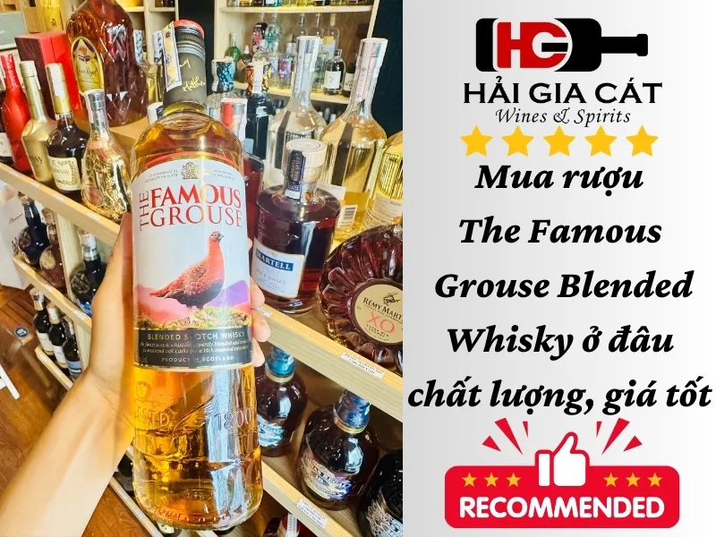 Mua rượu Famous Grouse Blended Whisky chất lượng, giá tốt ở đâu