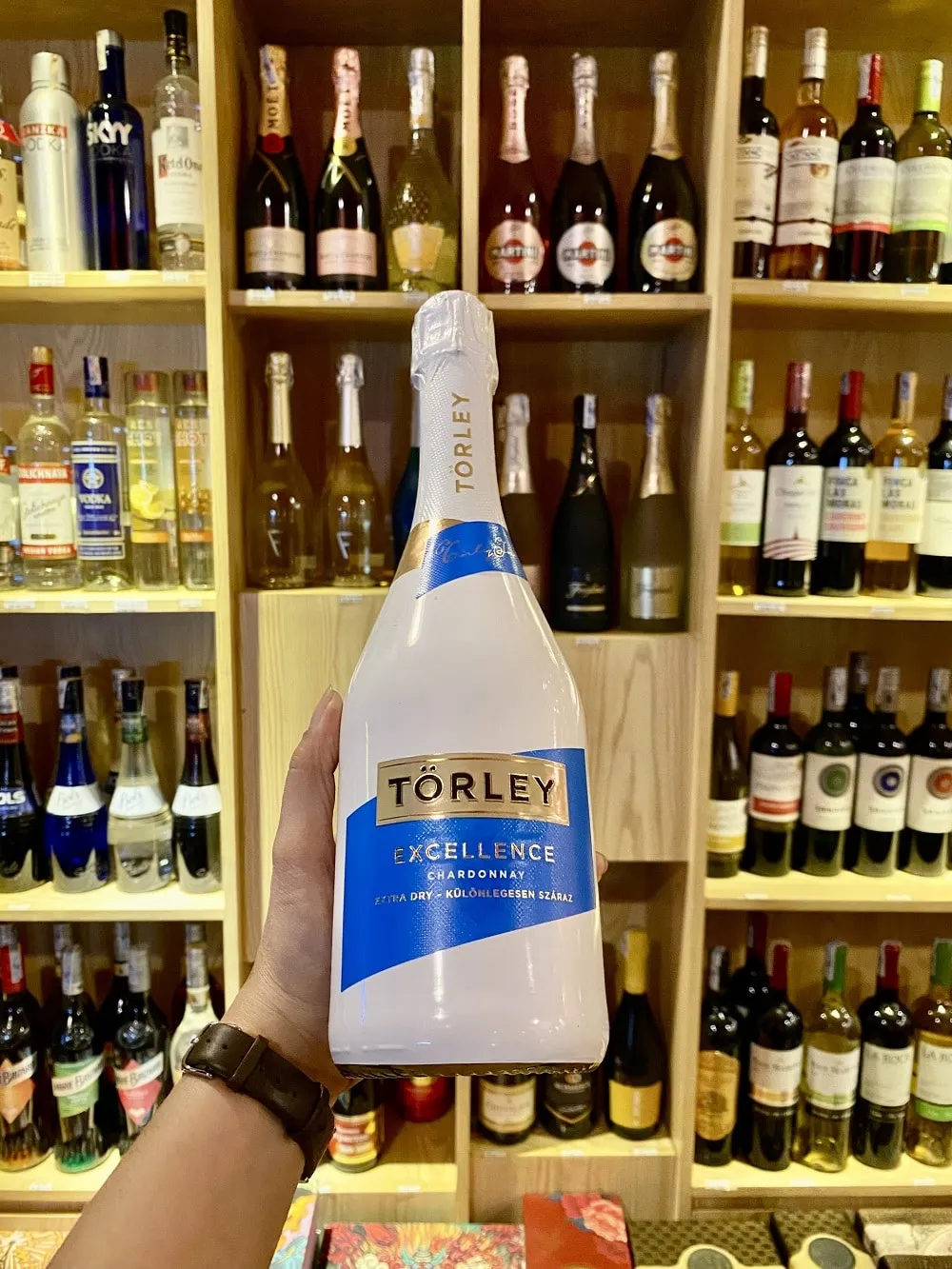 Mua rượu vang nổ Torley Chardonnay Extra Sec ở Đà Nẵng tại Hải Gia Cát