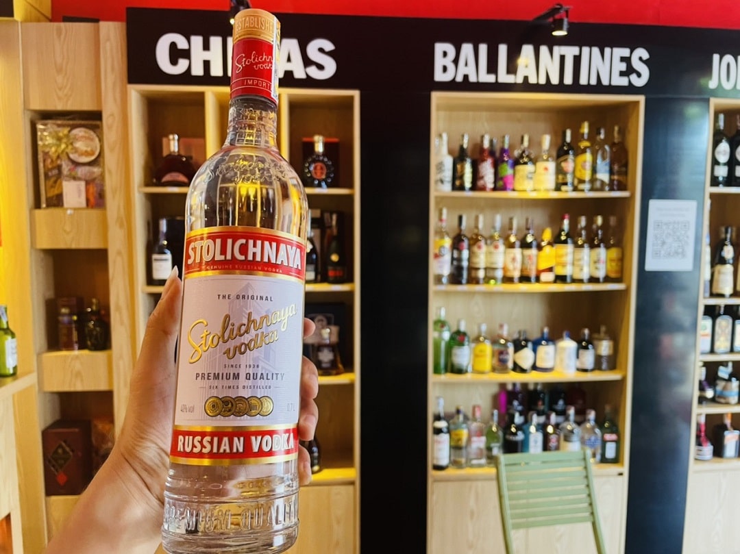 Mua rượu vodka Stolichnaya GIÁ TỐT ở Đà Nẵng