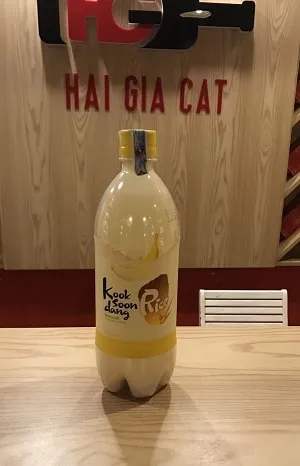 Rượu Gạo Makgeolli Chuối