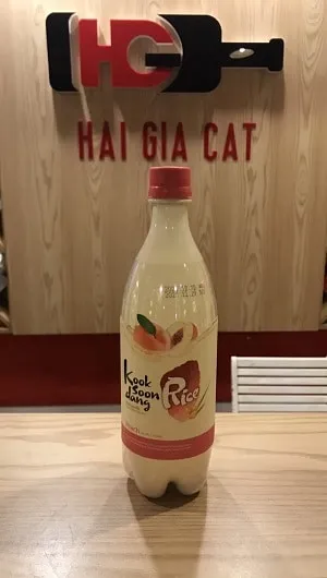 Rượu Gạo Makgeolli Đào