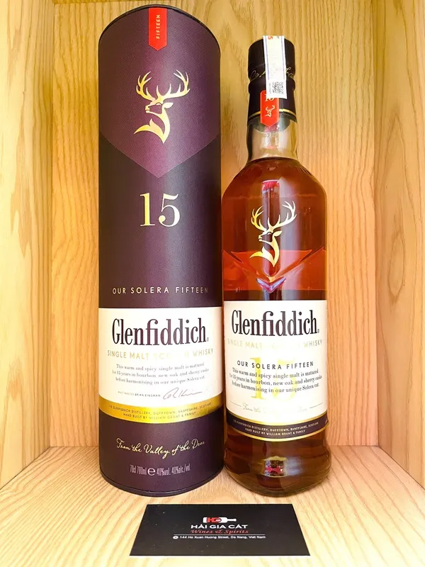 Ruou Glenfiddich 15 Nam Tai Hai Gia Cat 2024