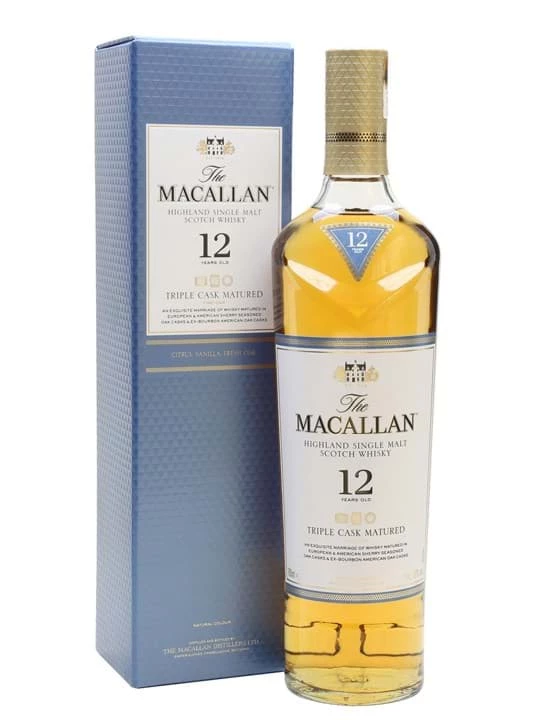 Ruou Macallan 12 Triple Cask Tai Hai Gia Cat