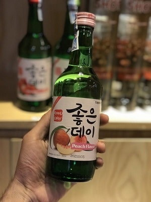 Rượu Soju Gooday Đào