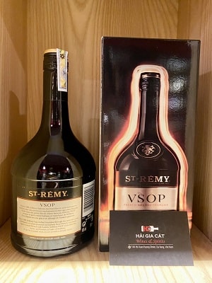 Rượu St Remy VSOP mặt sau