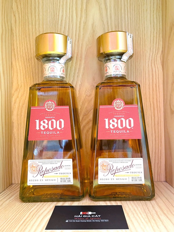 Ruou Tequila Reserva 1800 Reposado 2024