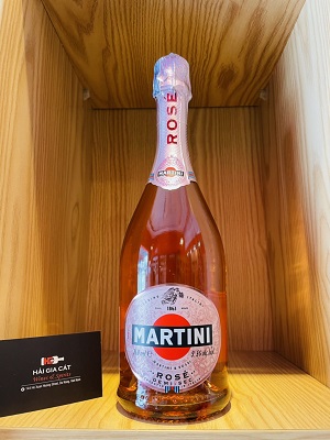 Rượu Vang Nổ ( Ý ) Martini Rose