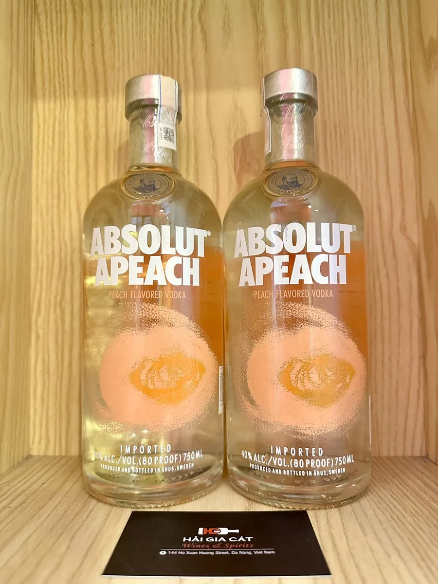 Ruou Vodka Absolut Apeach 2025