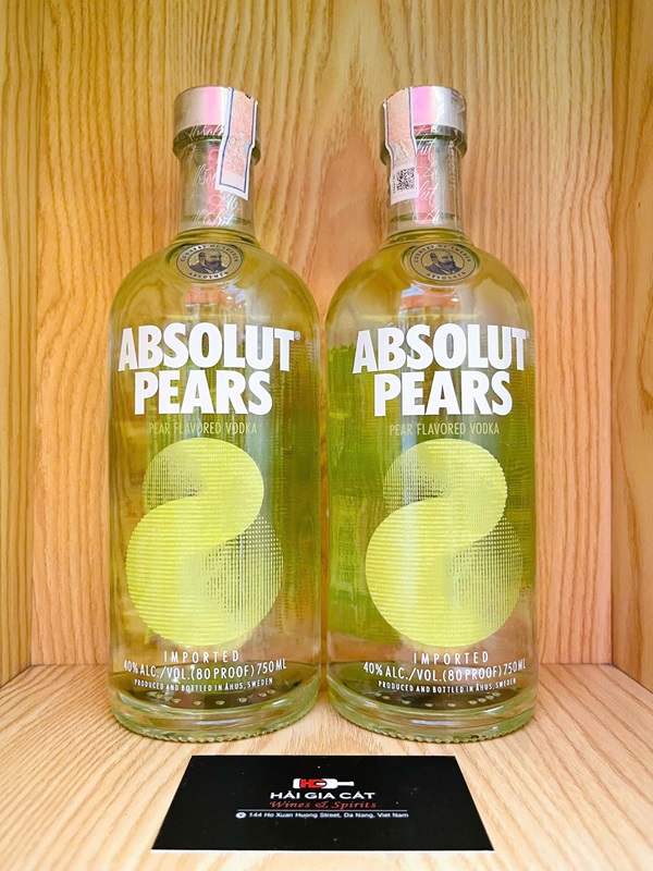 Ruou Vodka Absolut Pears 2024