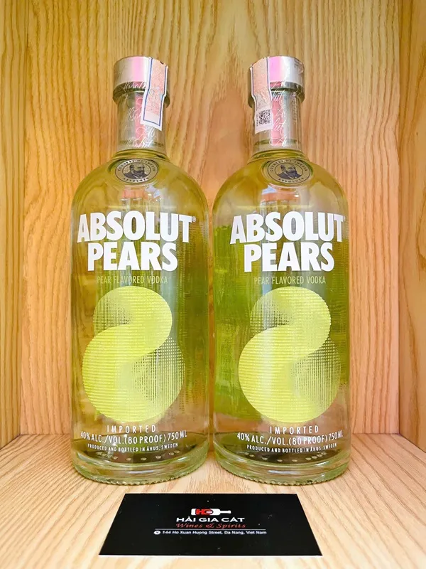 Ruou Vodka Absolut Pears 2024