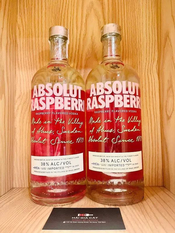 Ruou Vodka Absolut Raspberri 2024