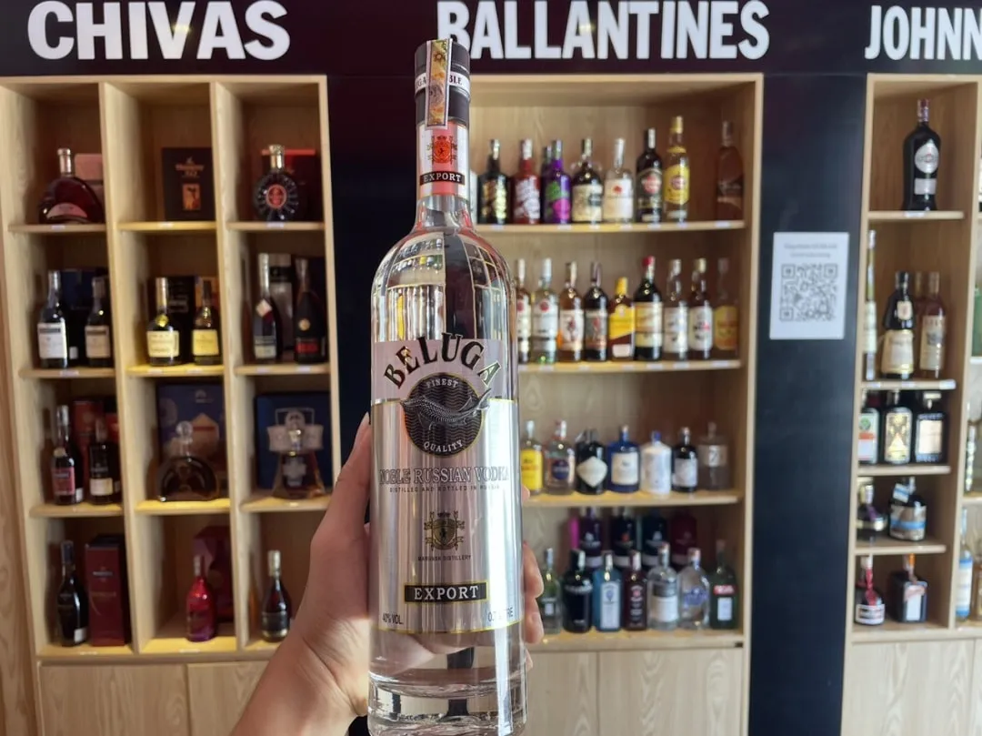 Rượu Vodka Beluga giá tốt ở Hải Gia Cát
