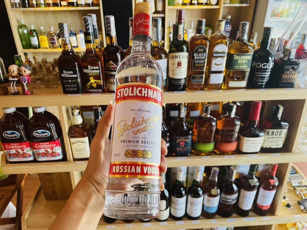 Rượu vodka Stolichnaya Đà Nẵng