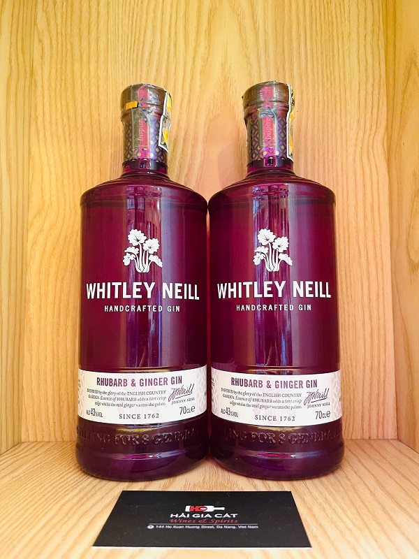 Ruou Whitley Neill Rhubarb Ginger Gin 2024