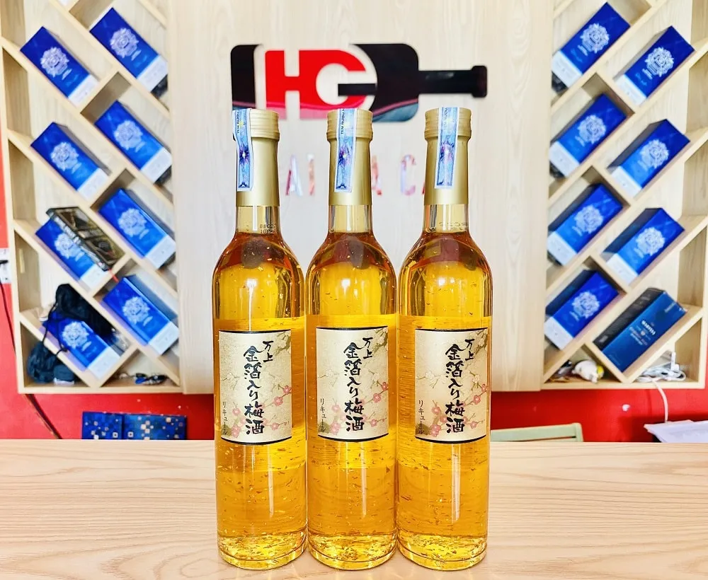 Rượu mơ vảy vàng Kikkoman